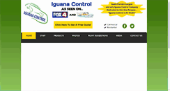 Desktop Screenshot of iguanacontrol.com